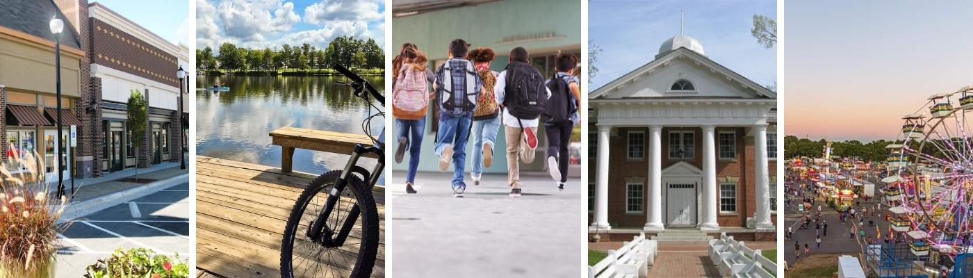 Five Diverse Local Community Lifestyle Scenes