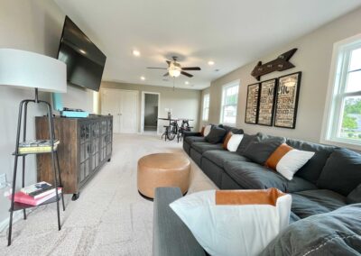 Photo of the upstairs loft at the Osprey model in The Reserve at Camden Lakes by The Boyd Companies