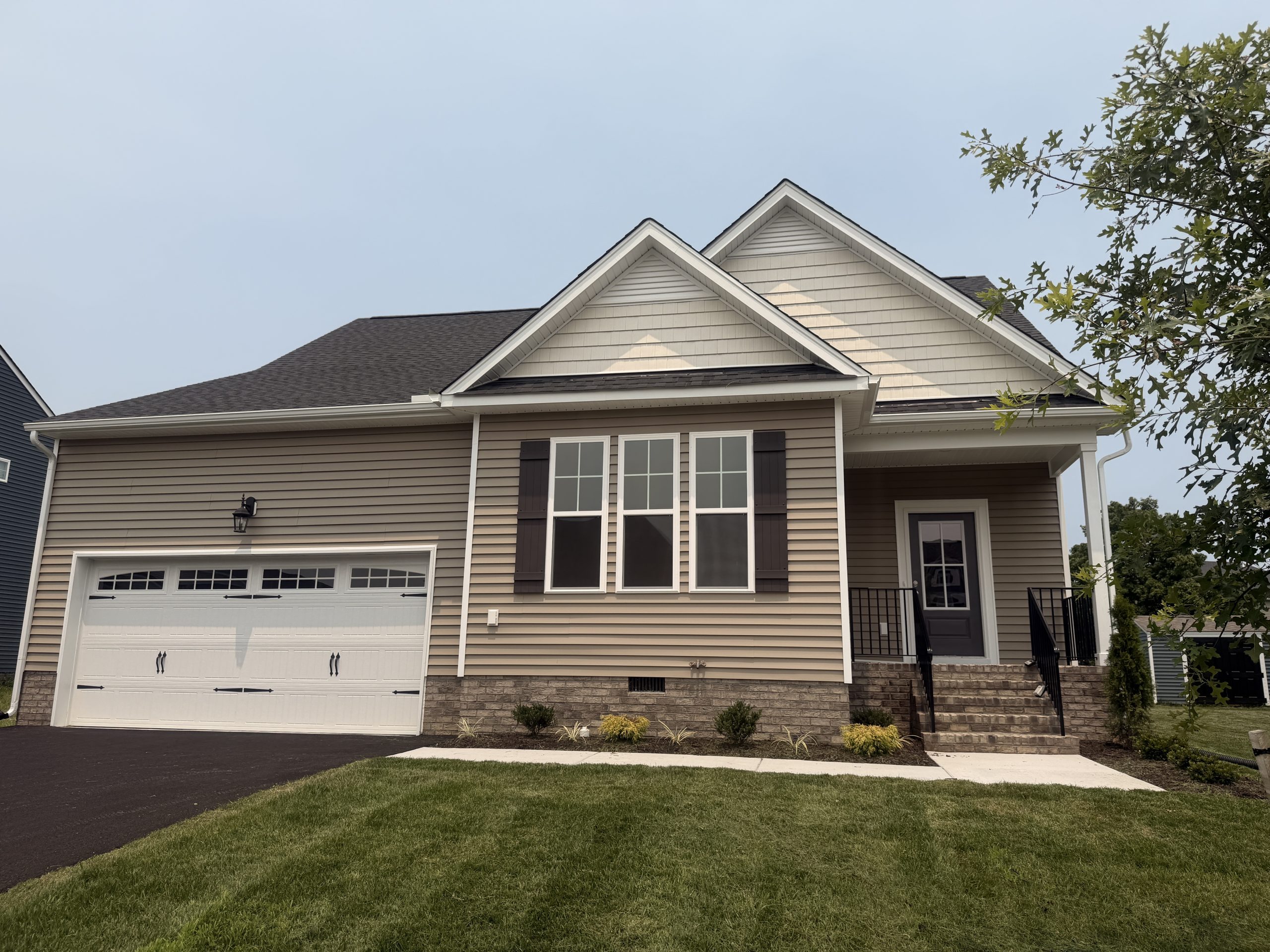 Rendering of the Juniper B Elevation 3 bedroom, 2.5 bath house by Boyd Homes